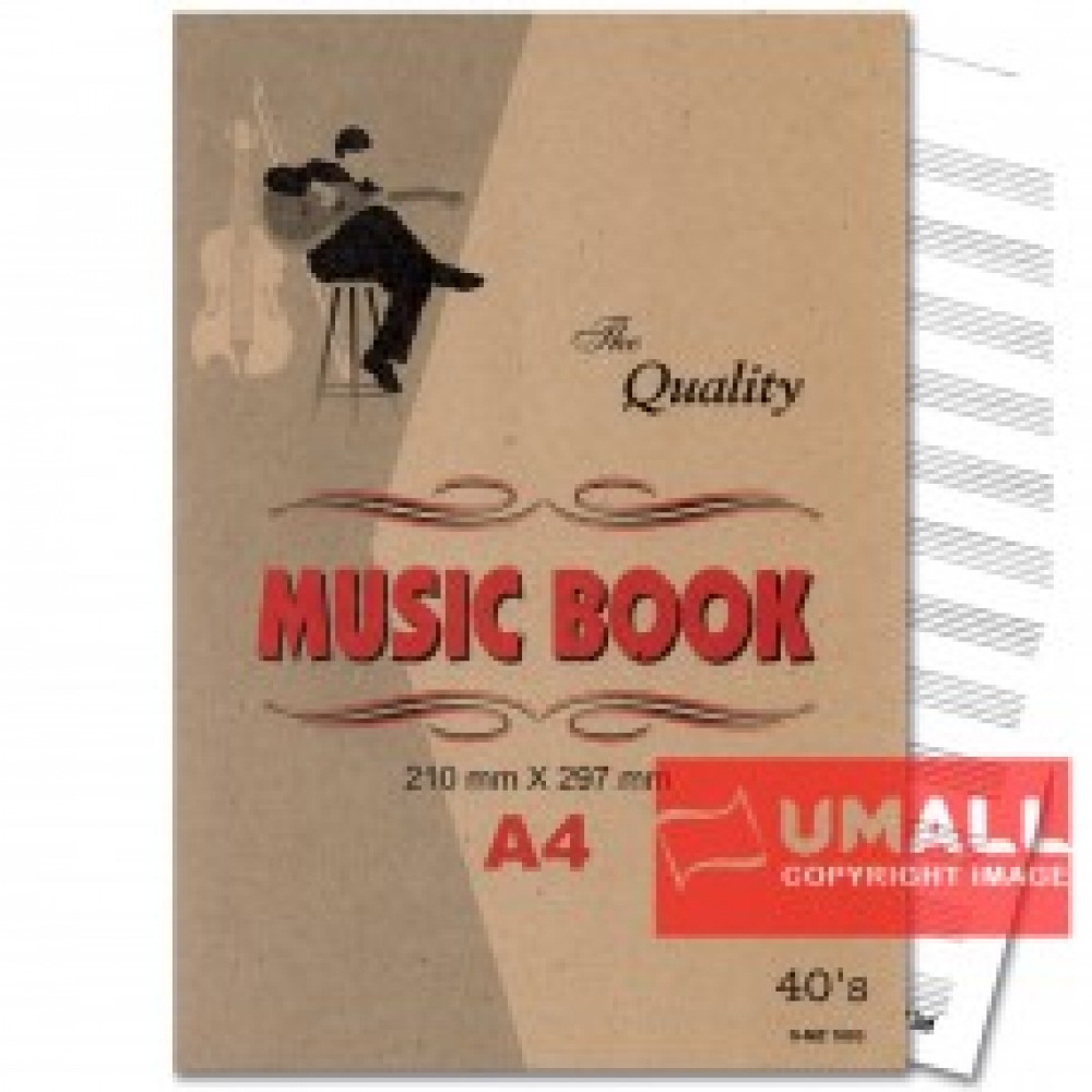 UNI MUSIC BOOK A4-40'S (S-MZ1003) 3 FOR UNI MUSIC BOOK A4-40'S (S-MZ1003) 3 FOR