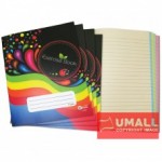 UKAMI COLOUR EXERCISE BOOK F5 80P (U-8803)