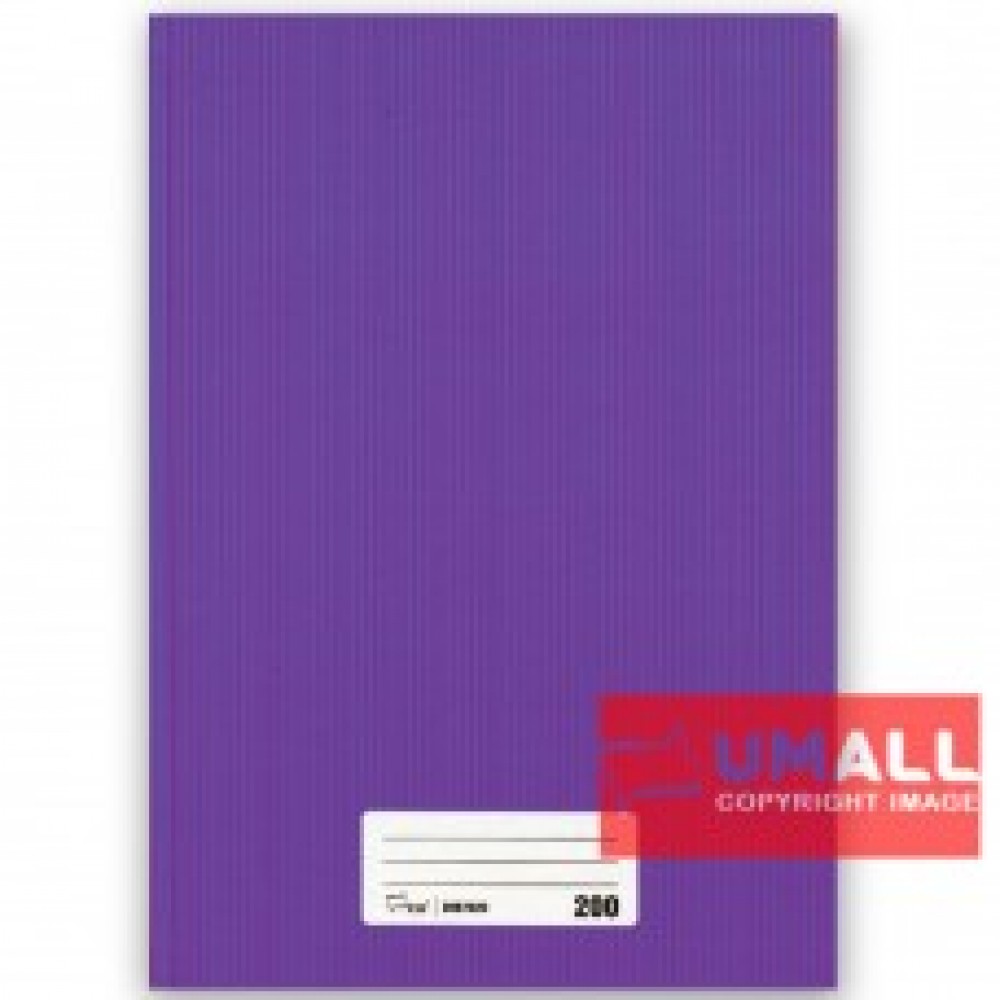 UNI A4 HARD COVER BOOK 60G 200P (SNB7020)