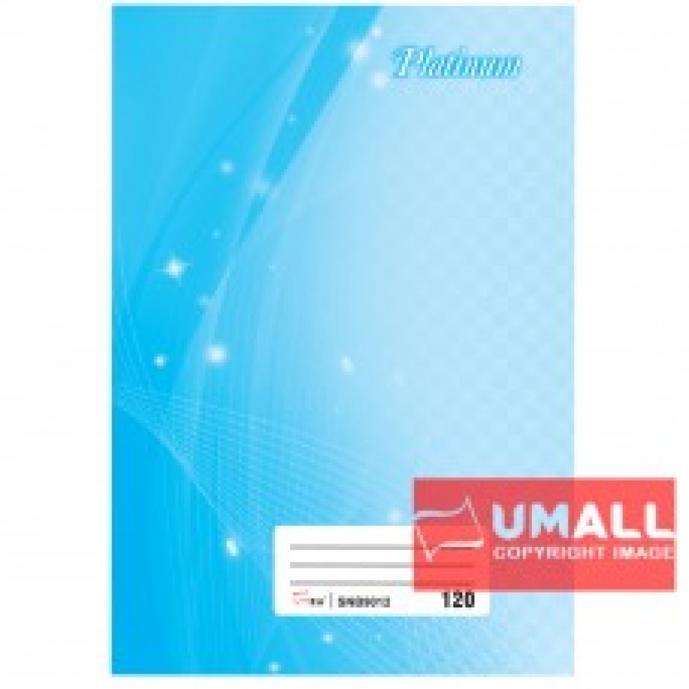 UNI PLATINUM SHORT OBLONG H/C BOOK F6-120P (SNB9012) UNI PLATINUM SHORT OBLONG H/C BOOK F6-120P (SNB9012)
