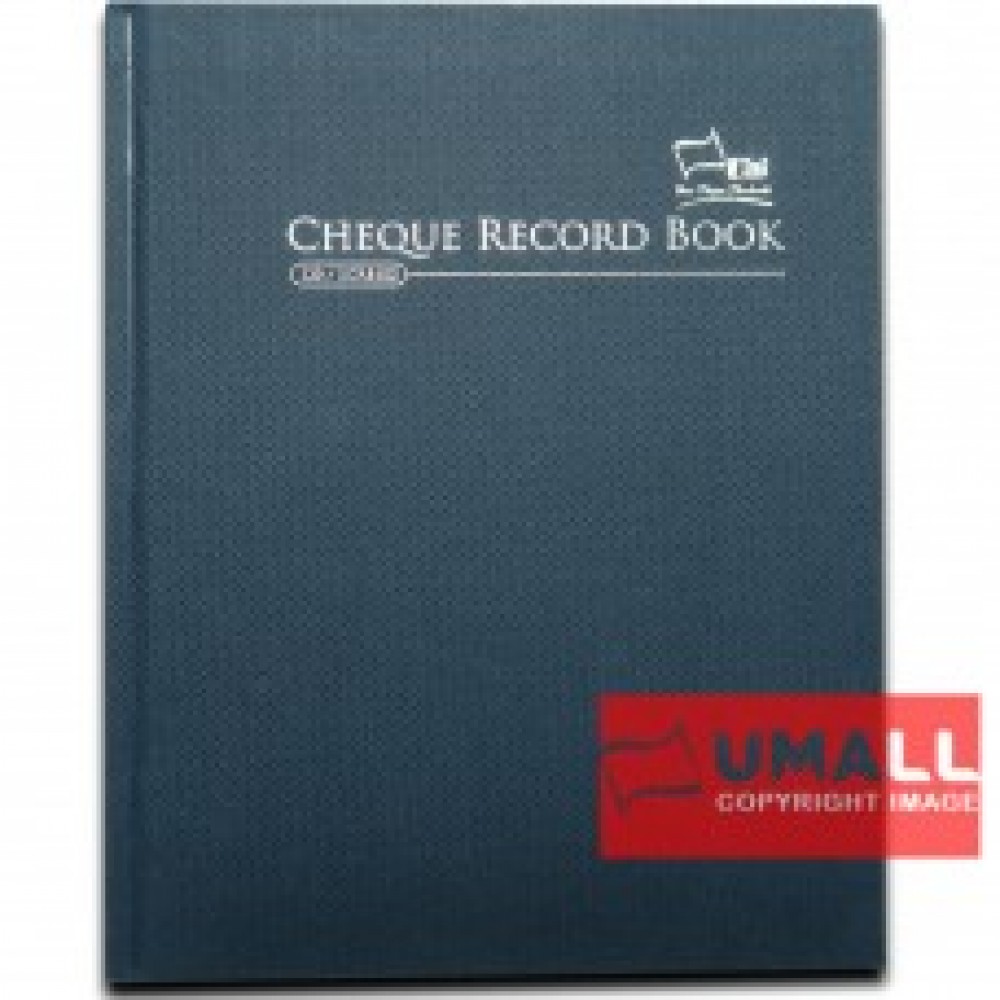UNI H/C CHEQUE RECORD BOOK F5-120P (SCRB102)