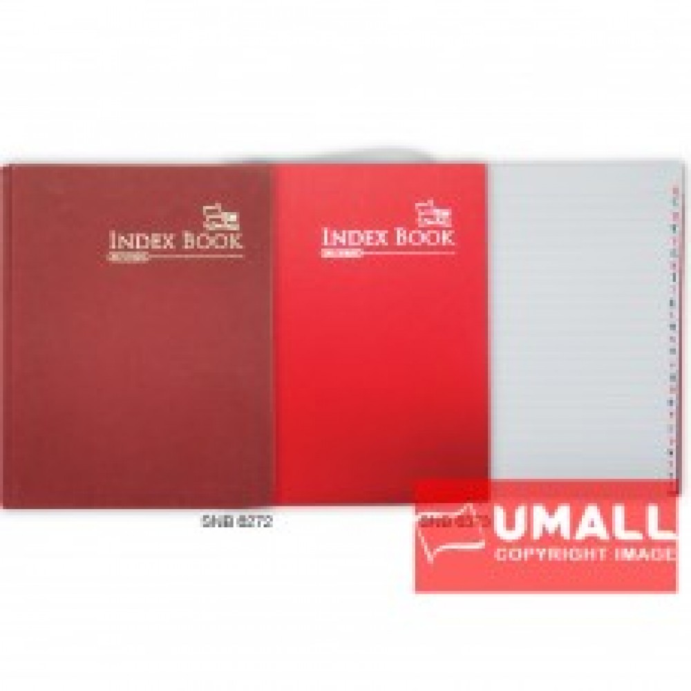 UNI INDEX QUARTO H/C BOOK F5-400P (SNB-6474)