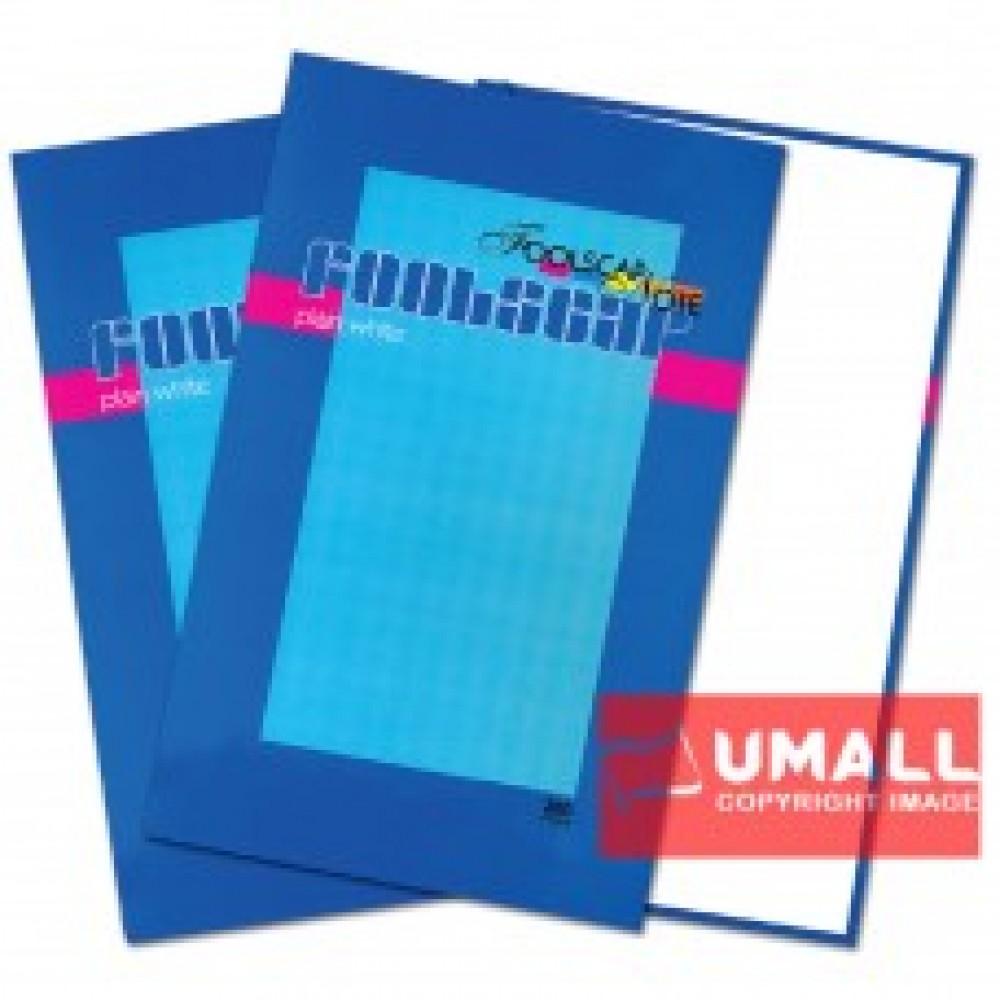 UNI PLAIN WHITE FOOLSCAP H/C BOOK F4-200P (S-201) UNI PLAIN WHITE FOOLSCAP H/C BOOK F4-200P (S-201)