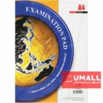 UNI EXAMINATION PAD 50GSM A4-50'S (SA-5050) 2 FOR