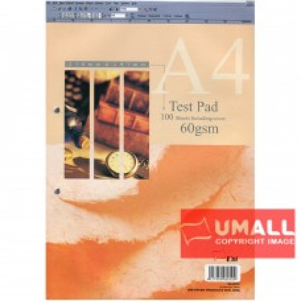 UNI TEST PAD 60G A4-100'S (SA-6010) UNI TEST PAD 60G A4-100'S (SA-6010)