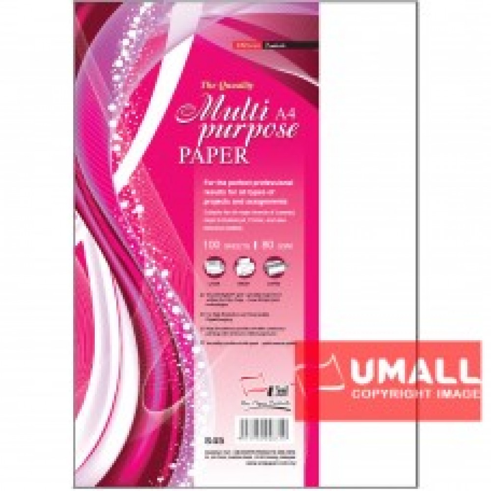 UNI MULTIPURPOSE PAPER 80G A4-100'S (S45) UNI MULTIPURPOSE PAPER 80G A4-100'S (S45)