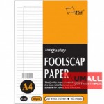 UNI FOOLSCAP PAPER 80G A4-160'S (S-38)