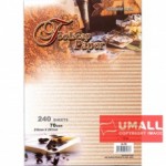 UNI FOOLSCAP PAPER N/L 70G A4-240'S (S-79)