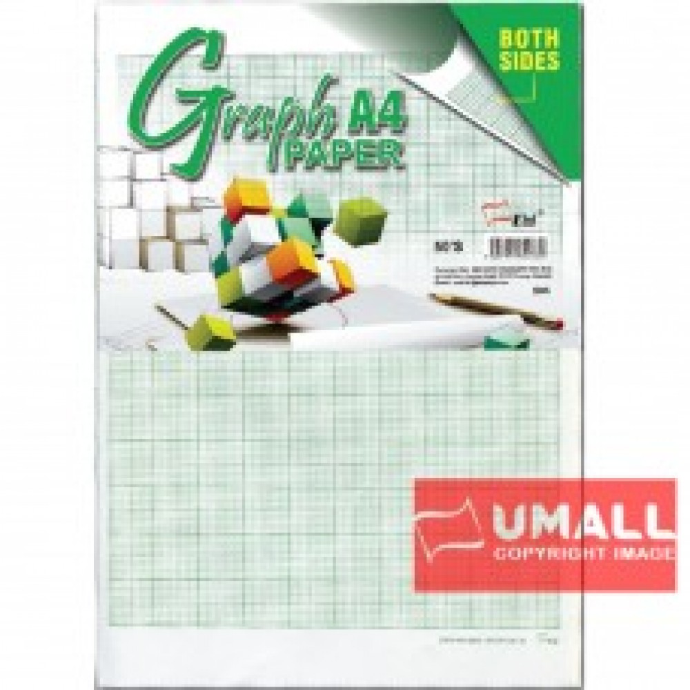 UNI GRAPH PAPER A4-50S (S85)