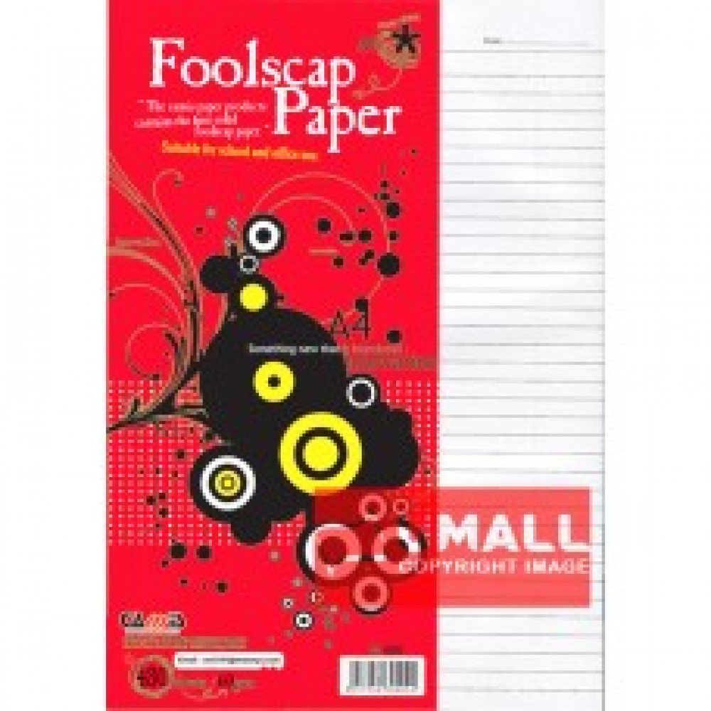 UNI FOOLSCAP PAPER 60G A4-480'S (C-480)