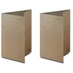 Uni  Brown Paper File 3428 (Thin) 100 sheets