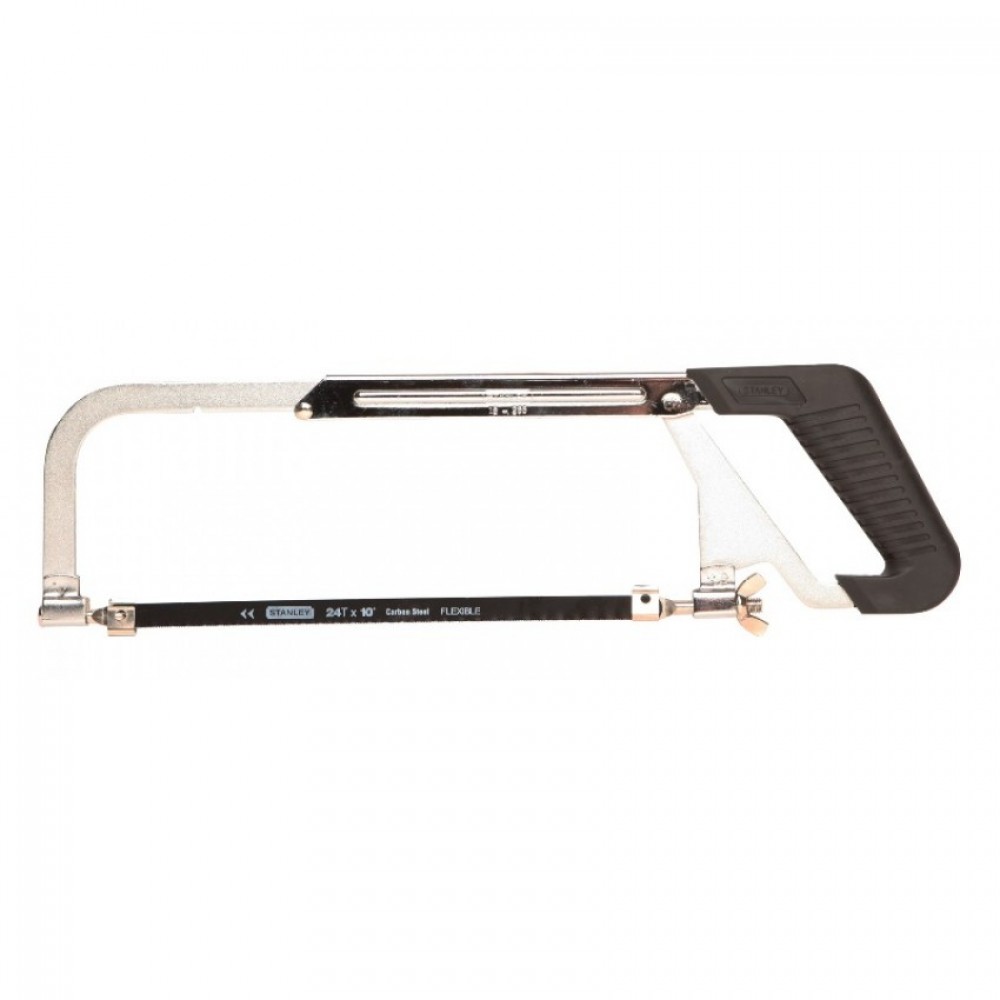 Stanley 10" V 12" Adjustavle Blade Rubbergrip Hacksaw 15-265 Stanley 10" V 12" Adjustavle Blade Rubbergrip Hacksaw 15-265
