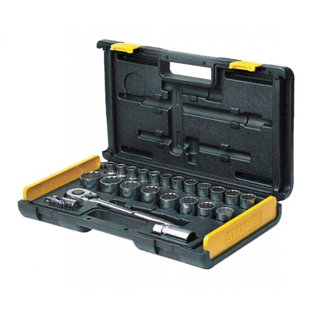 Slanley 1/2'' Drive Socket-Metric Set (27pcs) 86-477 Slanley 1/2'' Drive Socket-Metric Set (27pcs) 86-477