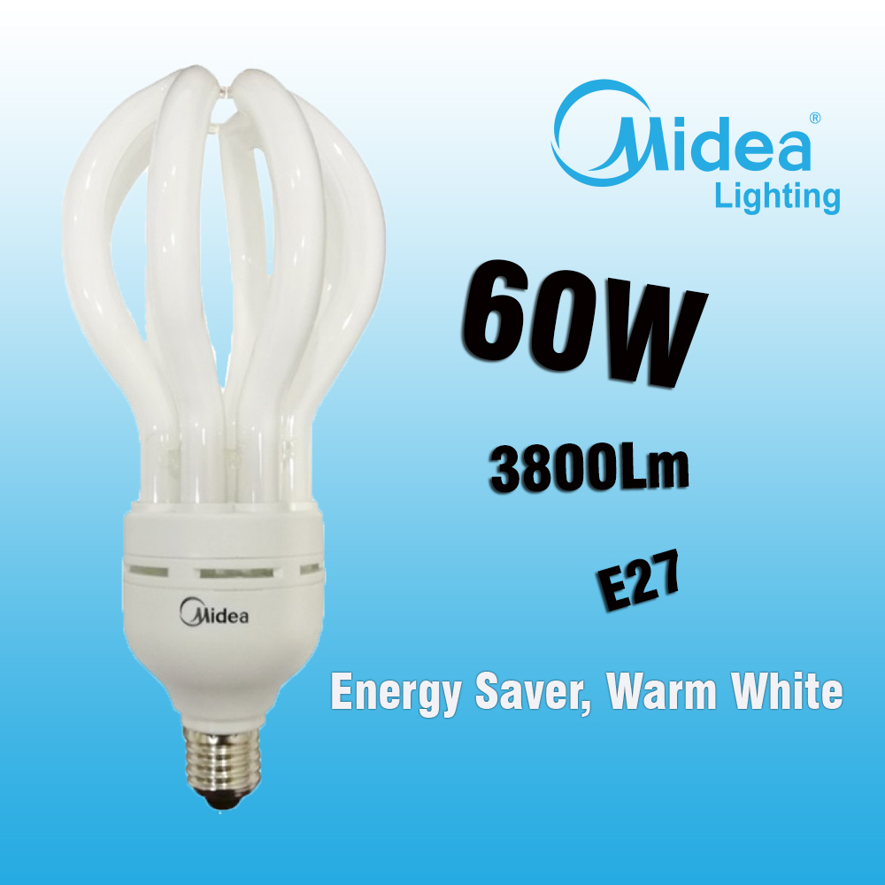 Midea Lotus Saver 60W E27 Warm White Midea Lotus Saver 60W E27 Warm White