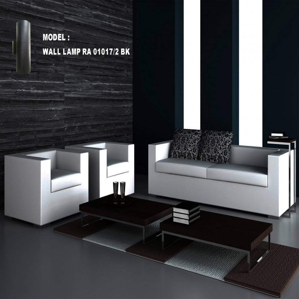 Wall Lamp RA 01017/2 BK Wall Lamp RA 01017/2 BK
