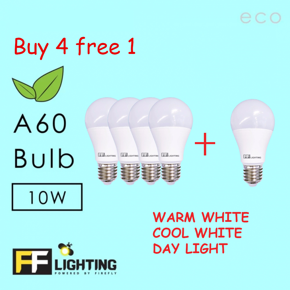 FF Lighting LED A60 Eco Bulb 10W E27 ( Buy 4 free 1) FF Lighting LED A60 Eco Bulb 10W E27 ( Buy 4 free 1)