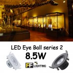 FFL LED EYE BALL S2 8.5W WARM WHITE