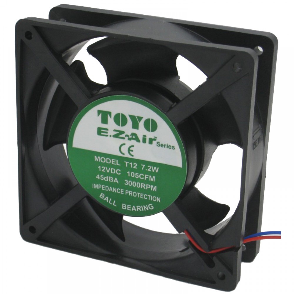 TOYO 4'' MiniBlower Fan (TM-Series) Ball Bearing TOYO 4'' MiniBlower Fan (TM-Series) Ball Bearing