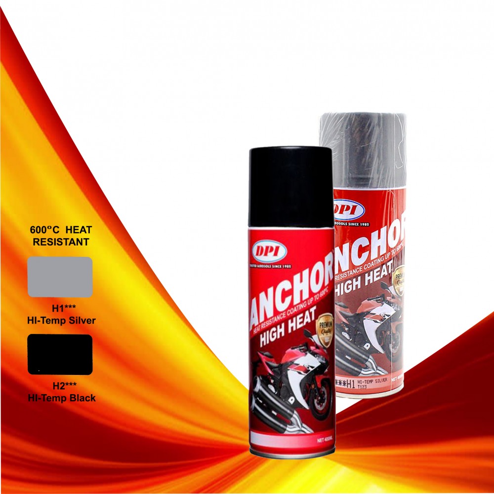 Anchor Spray Paint-600 C Heat Resistant
