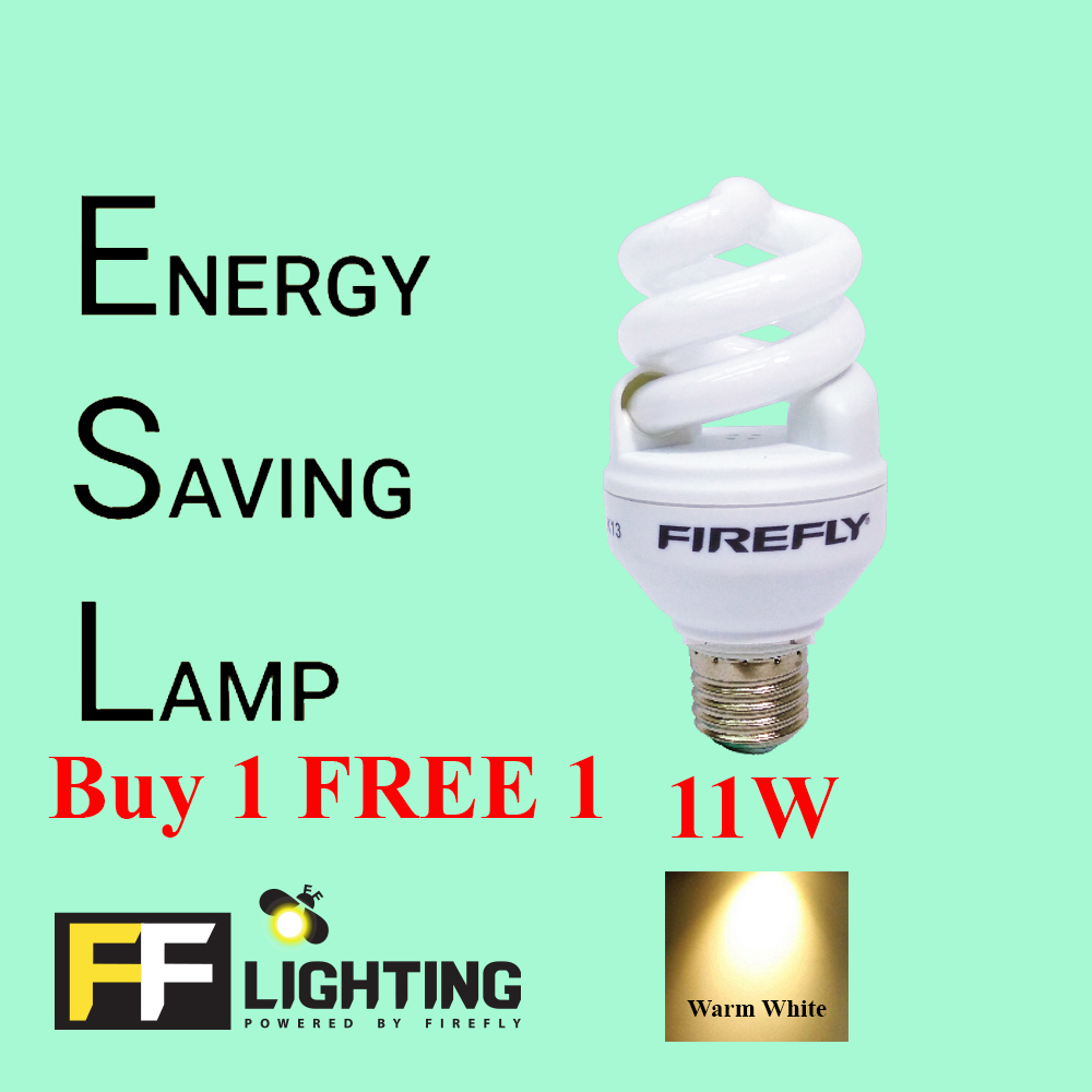 FFL FSP Energy Saving Bulb 11W E27 Warm White Buy 1 FREE 1 FFL FSP Energy Saving Bulb 11W E27 Warm White Buy 1 FREE 1