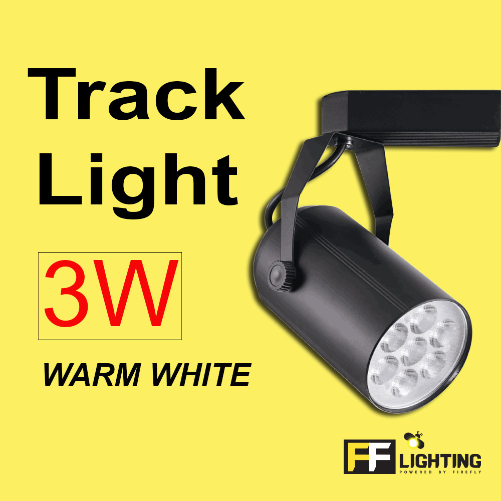 FF Lighting LED Track Light 3W Warm White FF Lighting LED Track Light 3W Warm White