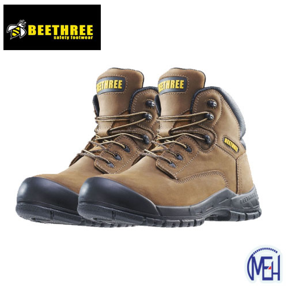 Beethree SafetyFootware BT-8862 Brown Beethree SafetyFootware BT-8862 Brown
