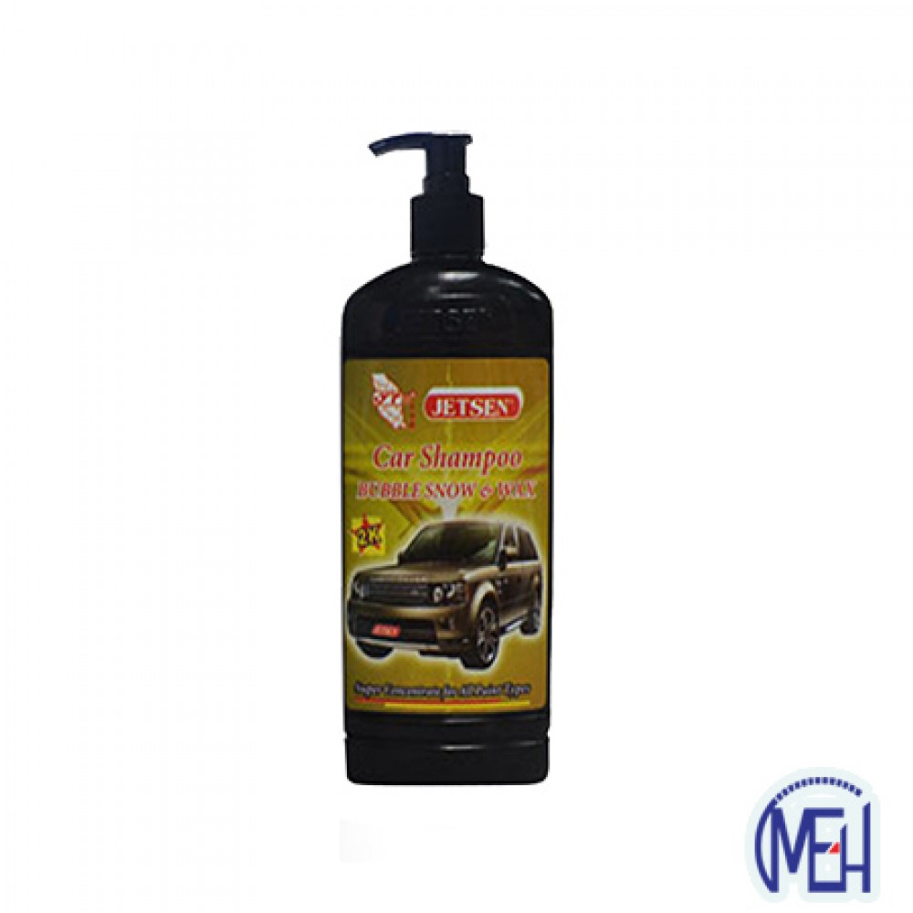 Jetsen Car Shampoo Bubble Snow & Wax 500ml Jetsen Car Shampoo Bubble Snow & Wax 500ml