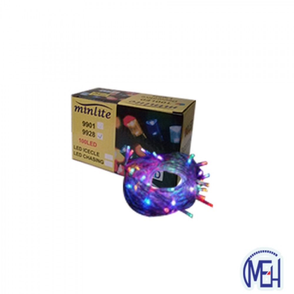 Minlite 9928 100 pcs LED ICELE light Multicolour Minlite 9928 100 pcs LED ICELE light Multicolour