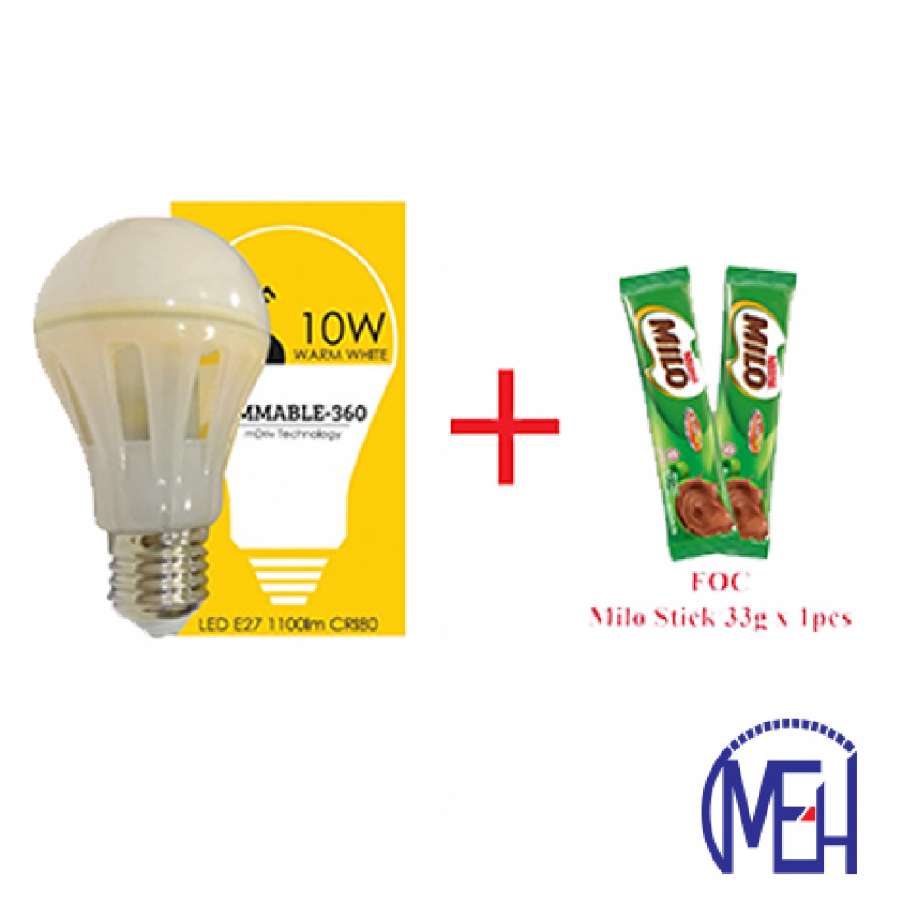 FF Lighting LED Dimmable-360 Mdriv Technology Bulb 10W E27 Warm White 3000K FF Lighting LED Dimmable-360 Mdriv Technology Bulb 10W E27 Warm White 3000K