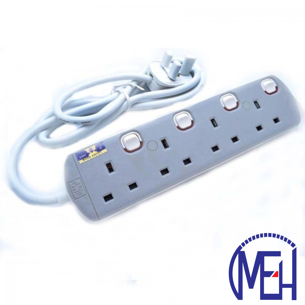 UMS 13AMP Portable Switched Socket Outlet 4Y 8413-N UMS 13AMP Portable Switched Socket Outlet 4Y 8413-N