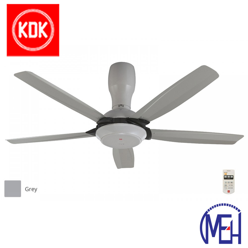 KDK Remote Control Type Ceiling Fan (140cm/56”) K14Y5-GY KDK Remote Control Type Ceiling Fan (140cm/56”) K14Y5-GY