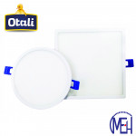 Otali LED Ultra Slim Panel Light 12W Round/Square Cool White/Warm White