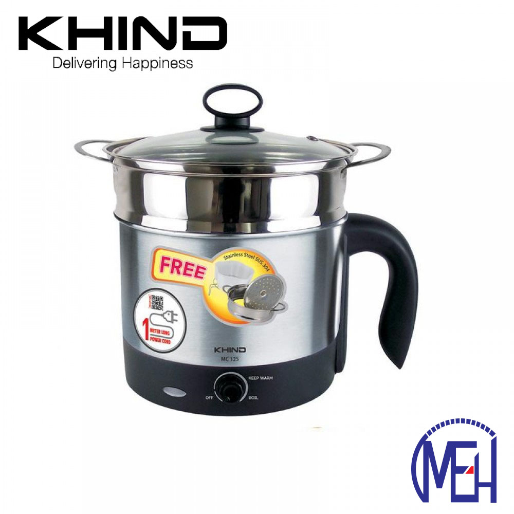 KHIND MULTI COOKER MC12S KHIND MULTI COOKER MC12S