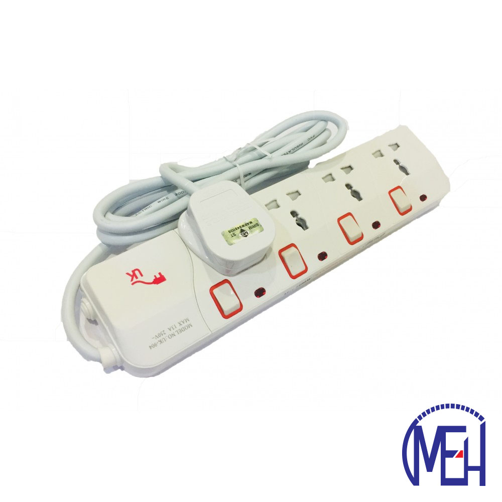 UK Multi Extension Socket-Neon UK-904 UK Multi Extension Socket-Neon UK-904