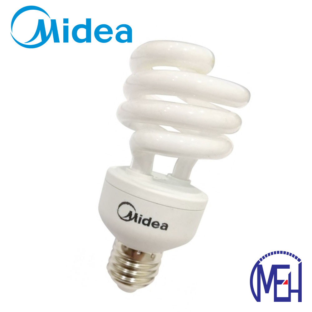 Midea Spiral 20W E27 Warm White (Buy 1 Free 1) Midea Spiral 20W E27 Warm White (Buy 1 Free 1)