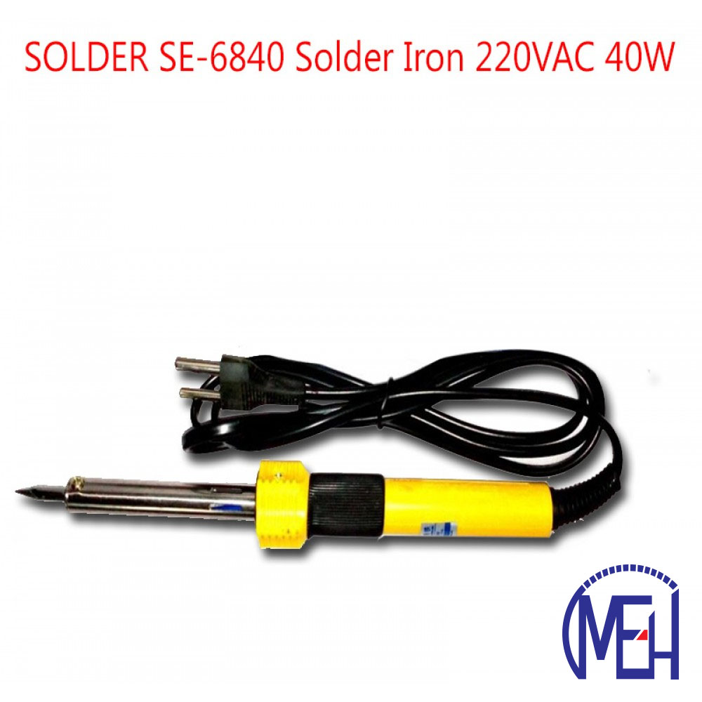 SOLDER SE-6840 Solder Iron 220VAC 40W SOLDER SE-6840 Solder Iron 220VAC 40W
