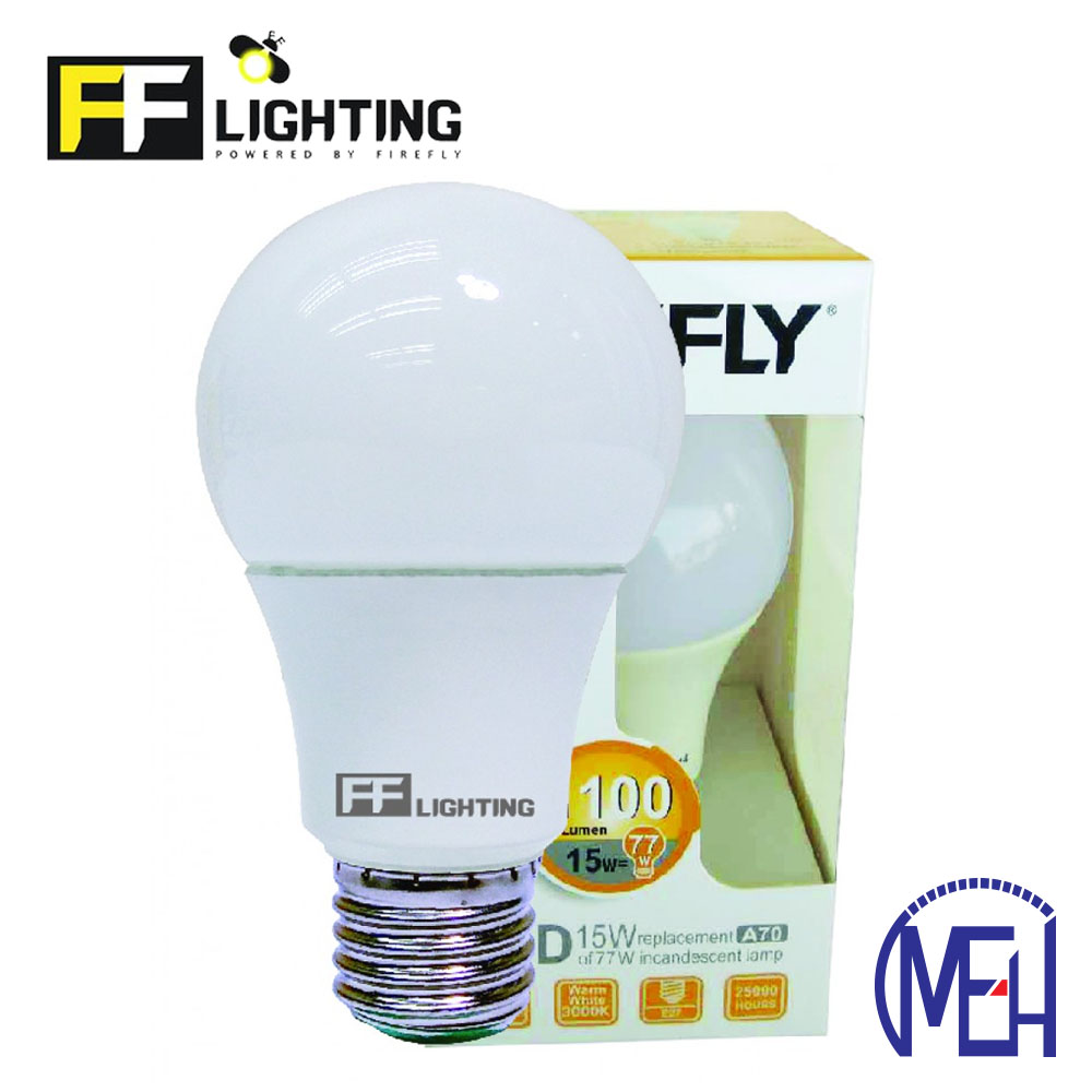 Firefly LED Energy Saving Bulb 7W E27 Warm White (3pcs) Firefly LED Energy Saving Bulb 7W E27 Warm White (3pcs)