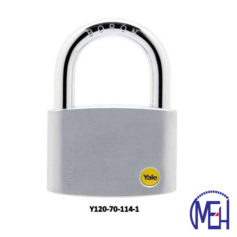 Yale Solid Brass Padlock (70mm) Y120-70-114-1 Yale Solid Brass Padlock (70mm) Y120-70-114-1