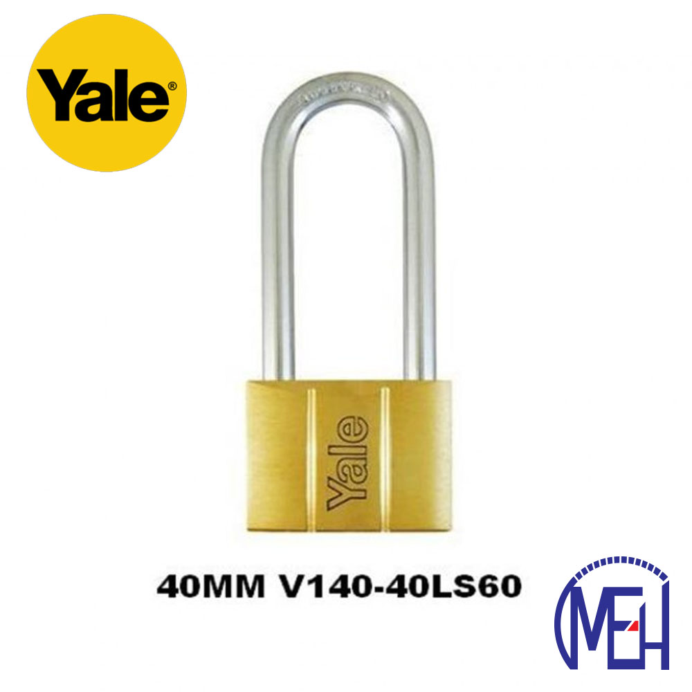 Yale Brass Padlock (40mm) V140-40LS60 Yale Brass Padlock (40mm) V140-40LS60