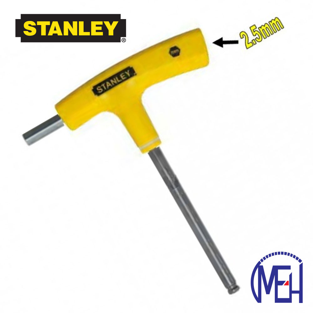 Stanley T-Handle Hex Key-Yellow 69-278 Stanley T-Handle Hex Key-Yellow 69-278
