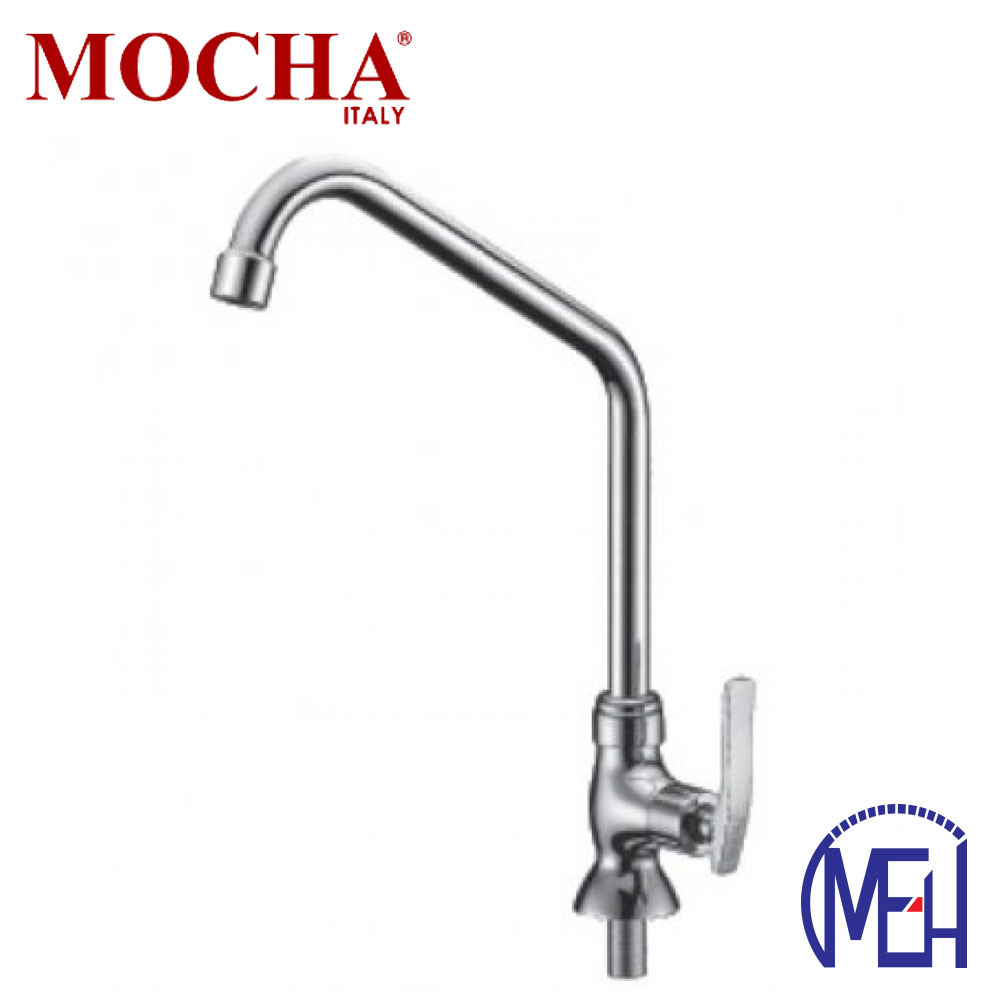 Mocha Pillar Mounted Sink Tap ('8' Series) M8109