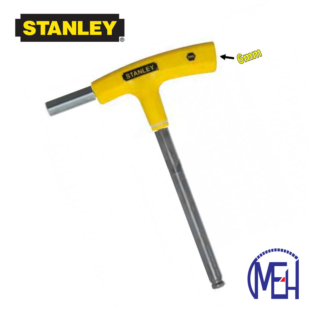 Stanley T-Handle Hex Key-Yellow 69-282 Stanley T-Handle Hex Key-Yellow 69-282