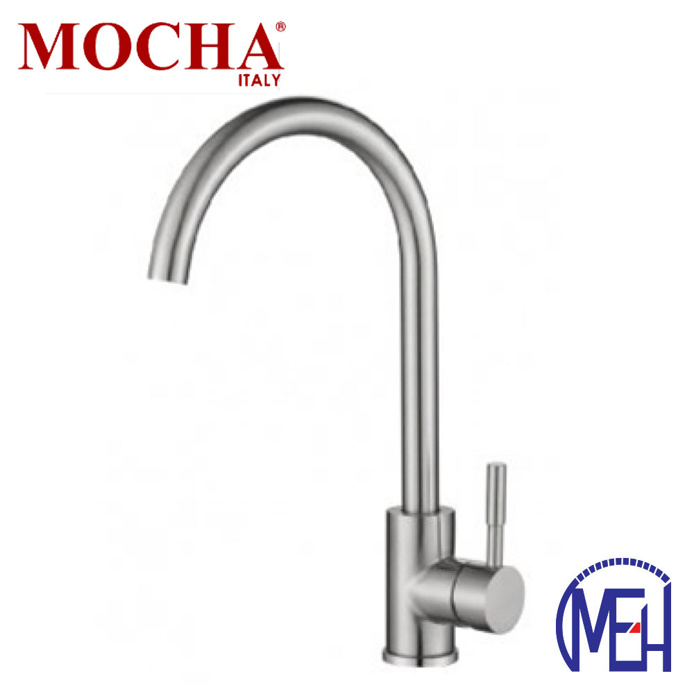 Mocha Pillar Mounted Sink Tap (Mixer-304 Faucet) M4130SS Mocha Pillar Mounted Sink Tap (Mixer-304 Faucet) M4130SS