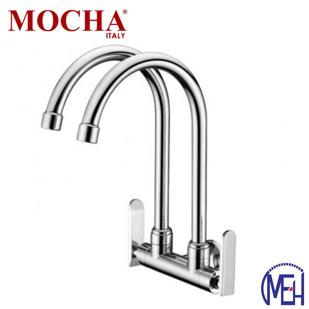 Mocha Wall Mounted Sink Tap (Double-'9' Series) M9122 Mocha Wall Mounted Sink Tap (Double-'9' Series) M9122