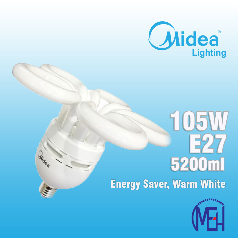 Midea Flower Saver Bulb 105W E27 Warm White Midea Flower Saver Bulb 105W E27 Warm White