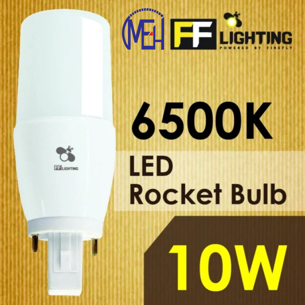 FF Lighting LED Rocket Bulb 10W G24 Day Light 6500K FF Lighting LED Rocket Bulb 10W G24 Day Light 6500K