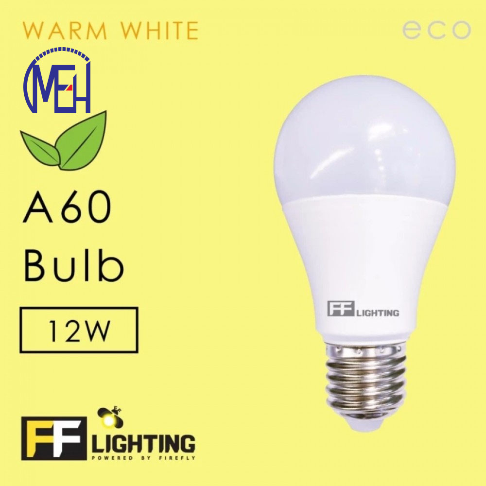 FF Lighting LED A60 Eco Bulb 12W E27 Warm White (3pcs) FF Lighting LED A60 Eco Bulb 12W E27 Warm White (3pcs)