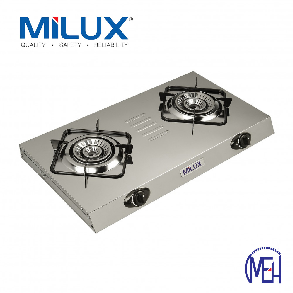 Milux MSS-2800 Cyclone Tornado Fire Fast Cooking Super Slim Gas Stove Cooker Stainless Steel Body Milux MSS-2800 Cyclone Tornado Fire Fast Cooking Super Slim Gas Stove Cooker Stainless Steel Body