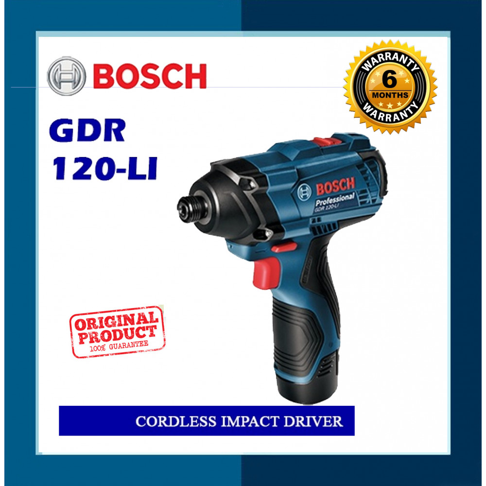Bosch Cordless Impact Driver GDR120-LI Bosch Cordless Impact Driver GDR120-LI