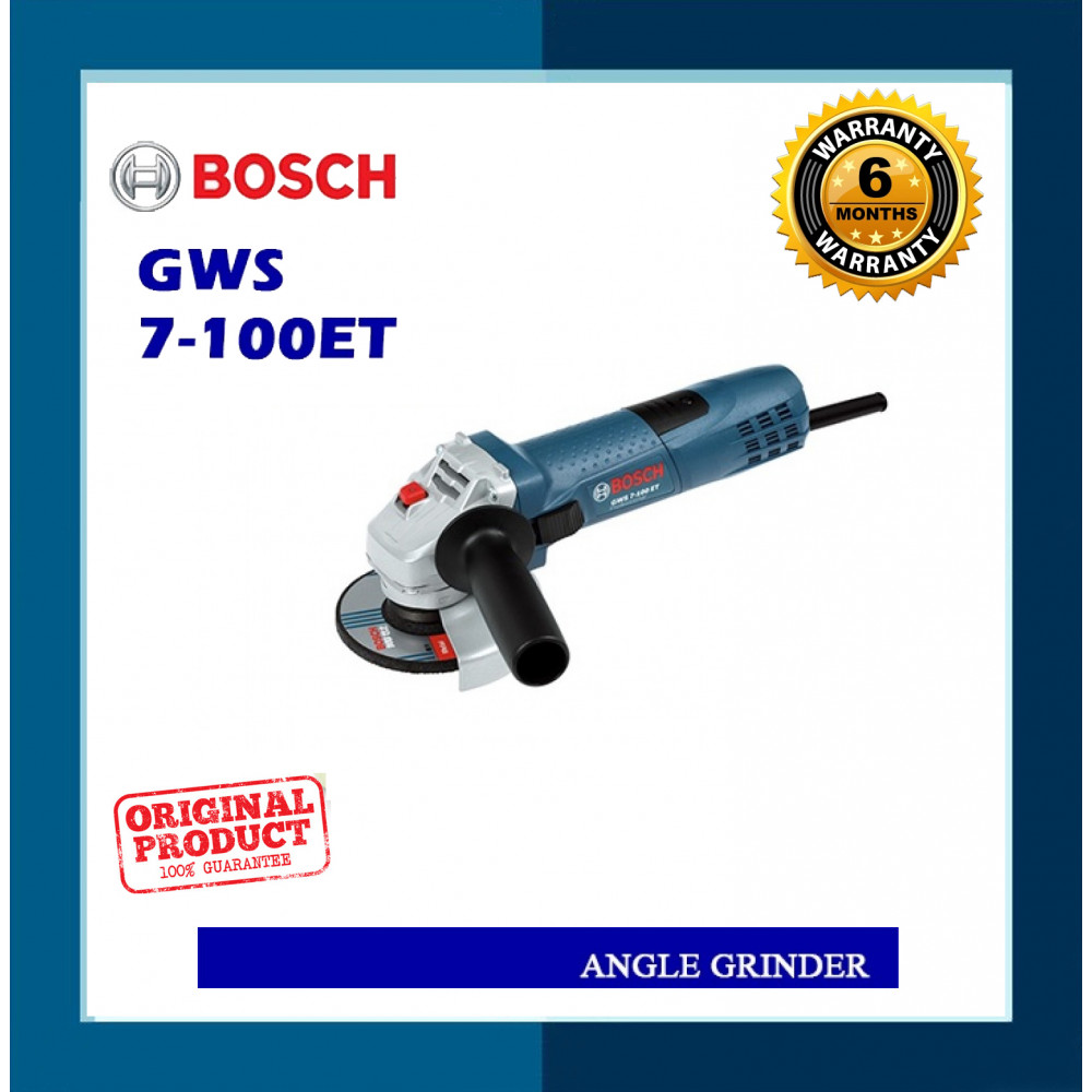 Bosch 4inch Angle Grinder GWS7-100 ET